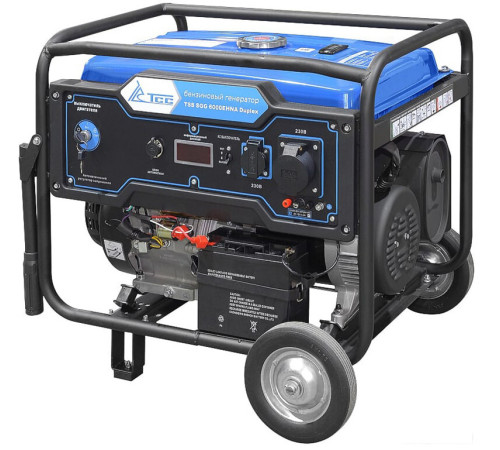 Бензиновый генератор ТСС SGG 6000EHNA Duplex