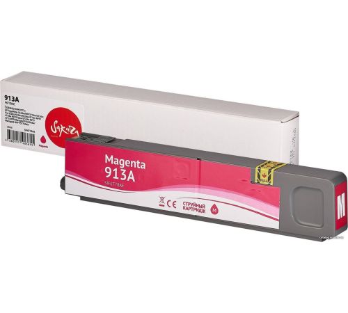 Картридж Sakura Printing SIF6T78AE аналог HP 913A Magenta