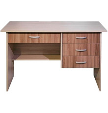 Стол Стендмебель Сити ясень шимо светлый/ясень шимо темный