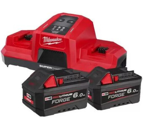 Аккумулятор с зарядным устройством Milwaukee FORGENRG-602 4933498549 18В + 18В/6 Ач