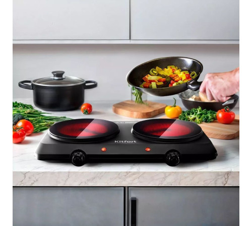 Настольная плита Kitfort KT-169