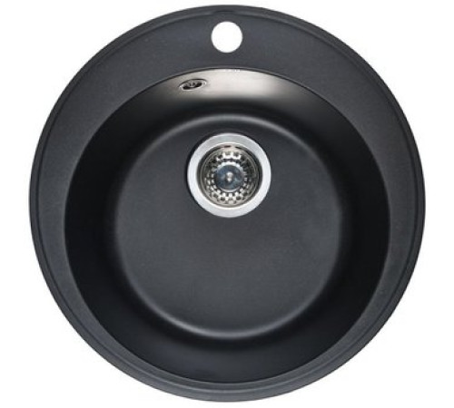 Кухонная мойка Wisent 480-25WR с сифоном GER013