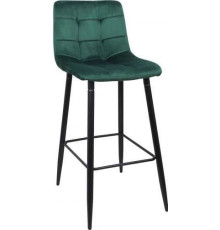 Стул AksHome Stella зеленый велюр HLR57/черный