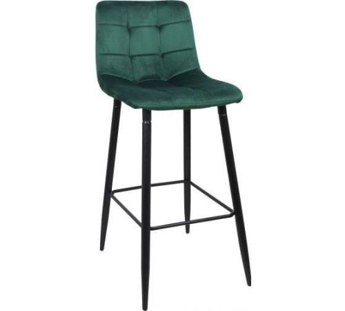 Стул AksHome Stella зеленый велюр HLR57/черный