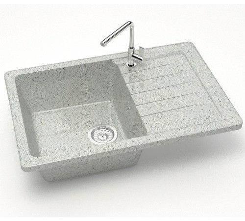 Кухонная мойка MARRBAXX Карельский камень модель 16/Q10 F016Q010 серый/светло-серый
