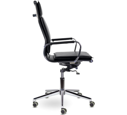 Кресло Brabix Premium Kayman EX-532 экокожа/хром черный