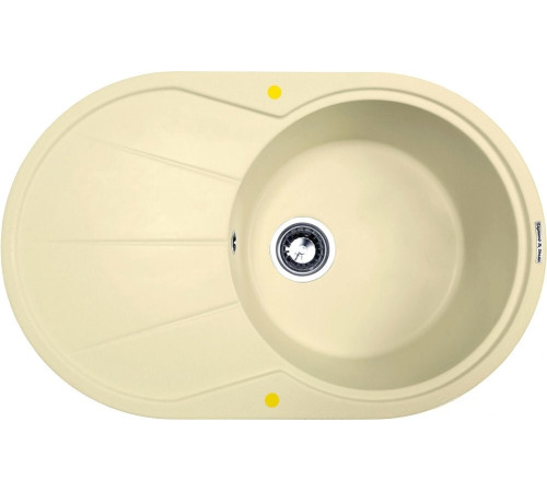 Кухонная мойка Zigmund & Shtain Kreis OV 770 B молодое шампанское