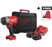 Гайковерт Milwaukee M18 FHIWF2F12MC-502X 4933499452 с 2-мя АКБ, кейс