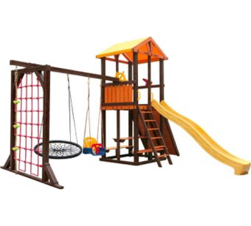 Игровой комплекс Perfetto Sport Bari-11 качели малыш, паутина