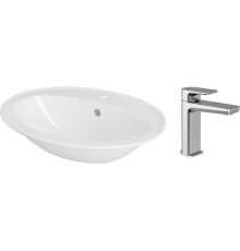 Умывальник Cersanit Calla 54 S-UM-Cl/1-w + 63063