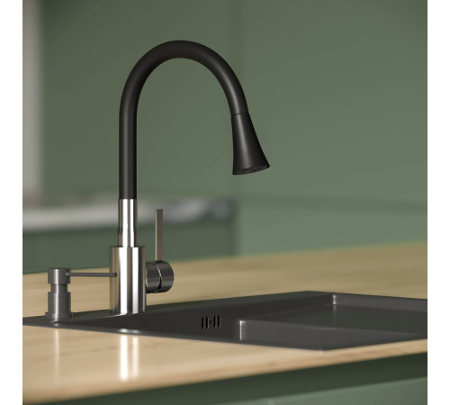 Смеситель РМС SUS123BL-016F