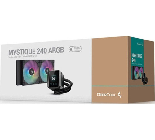 Система жидкостного охлаждения для процессора DeepCool Mystique 240 ARGB R-LX550-BKADSNC-G-1