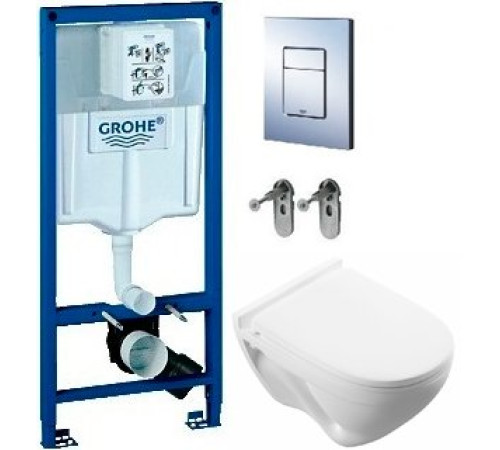 Унитаз подвесной Sanita 38772001 + ATCSLWH0104