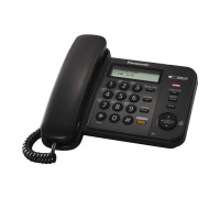Проводной телефон  Panasonic KX-TS2358RUB черный