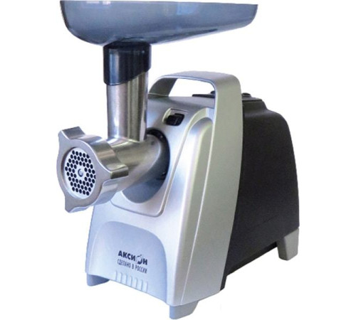 Мясорубка Аксион М 61.04 черный/серебристый