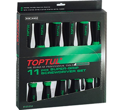 Набор отверток  Toptul GAAE1101 11 предметов
