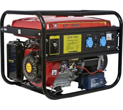 Бензиновый генератор Калибр БЭГ-5500А