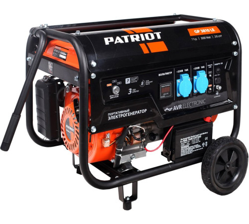 Бензиновый генератор  Patriot GP 3810LE