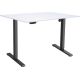 Стол с регулировкой высоты ErgoSmart Electric Desk Slim 1380х800х18 мм ясень тронхейм/черный