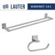 Держатель для туалетной бумаги и освежителя Lauter 21SH8301 + 21SH8321 Chrome, 2 предмета