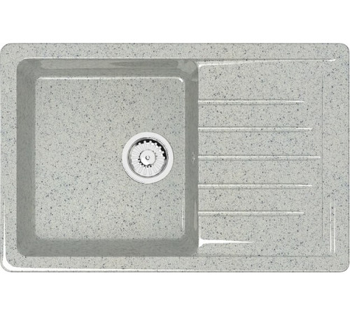 Кухонная мойка MARRBAXX Карельский камень модель 16/Q10 F016Q010 серый/светло-серый