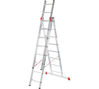 Лестница-стремянка Новая высота NV 323 трёхсекционная профессиональная 3x12 ступеней