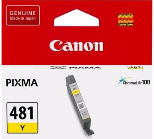 Картридж Canon CLI-481 Y