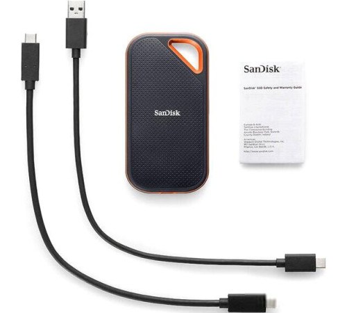 Внешний накопитель SanDisk Extreme Pro Portable V2 SDSSDE81-2T00-G25 2TB