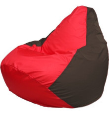 Кресло-мешок Flagman Груша Макси Г2.1-177 коричневый/красный