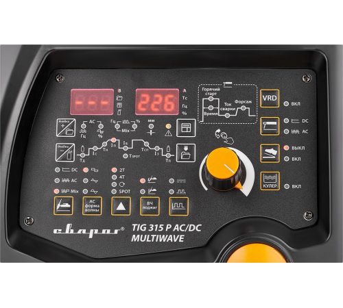 Сварочный инвертор Сварог PRO TIG 315 P AC/DC Multiwave E202