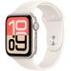 Умные часы Apple Watch SE 3 44 мм алюминиевый корпус, звездный свет/звездный свет, спортивный силиконовый ремешок S/M