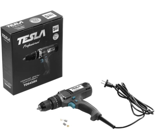 Ударная дрель-шуруповерт Tesla TDS450H 696687