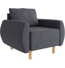Интерьерное кресло Mio Tesoro Тулисия Twist 20 Dark Grey