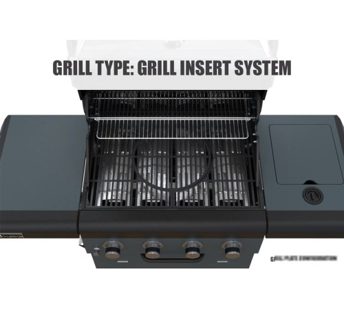 Газовый гриль для дачи Sahara X450 4 Burner