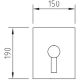 Смеситель Clever Bimini 98714