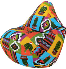 Кресло-мешок Flagman Груша Макси Г2.4-45 Кактус А01
