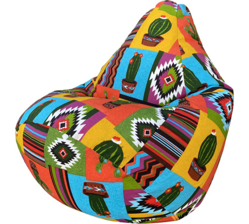 Кресло-мешок Flagman Груша Макси Г2.4-45 Кактус А01