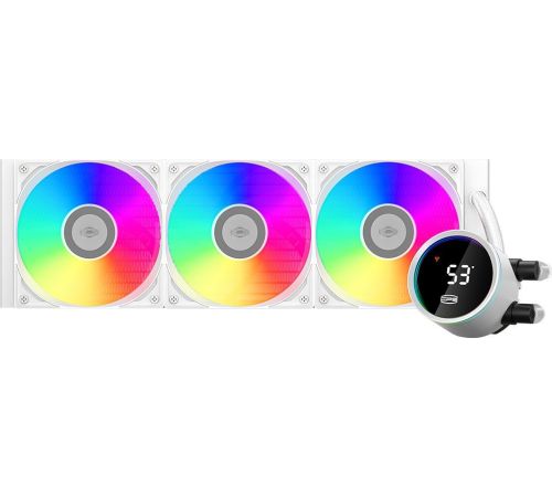 Система жидкостного охлаждения для процессора PCCooler DA360 Pro ARGB Digital белый