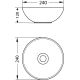 Умывальник Lauter 21601E + Rio 21AM12672