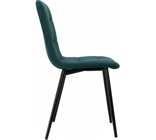 Стул Mio Tesoro Палермо бирюзовый/черный