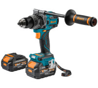 Ударная дрель-шуруповерт Bort BAB-21Ix2Li-XDK 93414943 с 2-мя АКБ, кейс