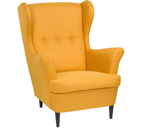 Интерьерное кресло Mio Tesoro Тойво yellow/orange