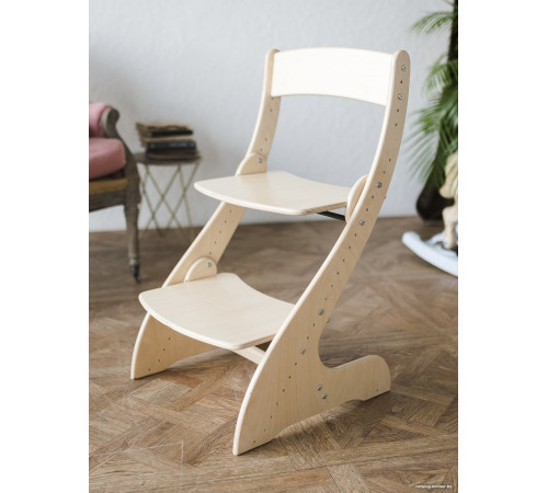 Растущий стул Друг Кузя Растущий Павлин без покраски