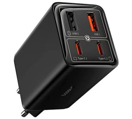 Сетевое зарядное Baseus GaN6 Pro Fast Charger 2C + 2U 100W P10162705112-00 черный
