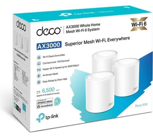 Wi-Fi система TP-Link Deco X50 3 шт