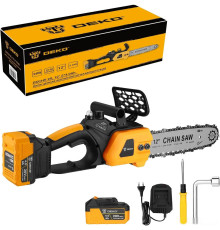 Аккумуляторная пила Deko DKCHS 20 085-2000 с 2-мя АКБ