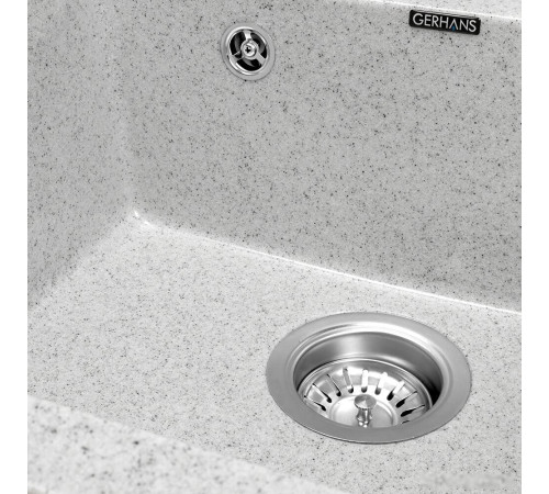 Кухонная мойка Gerhans A11 серый