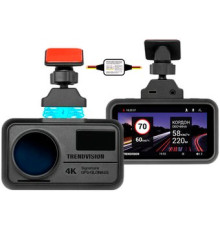 Видеорегистратор-GPS информатор 2в1 TrendVision TDR-725 Real 4K Max