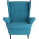Интерьерное кресло Mio Tesoro Тойво twist 12 petrol turquoise