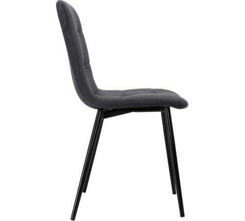 Стул Mio Tesoro Палермо темно-серый/черный